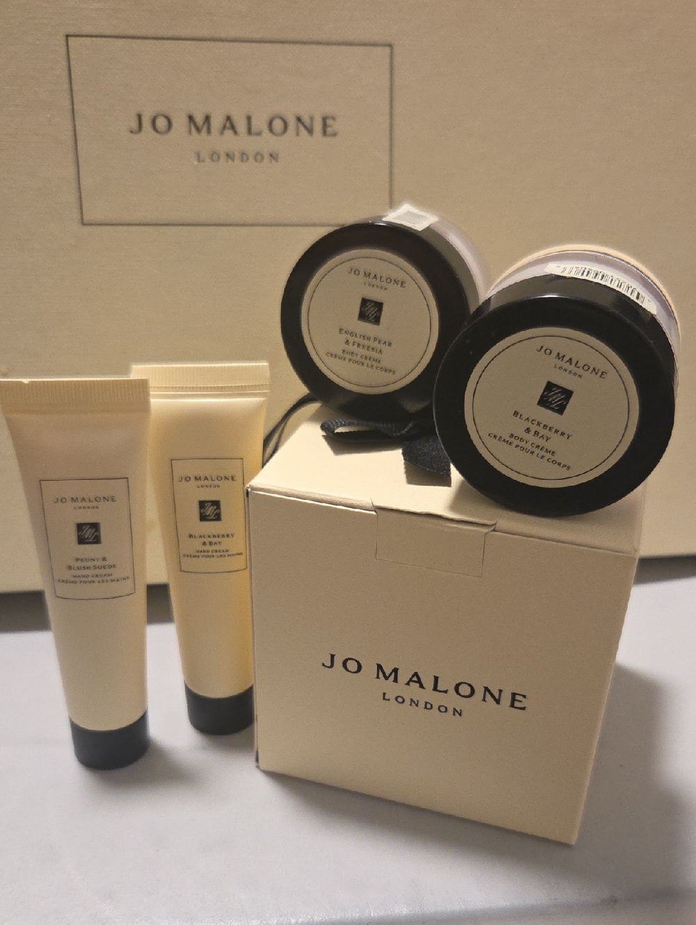 4 X Jo Malone Hand Cream Body Cream Gift Set